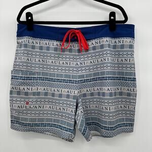 Aulani Disney Resort Hawaiian Swim Trunks Shorts Limited Men's Size Large